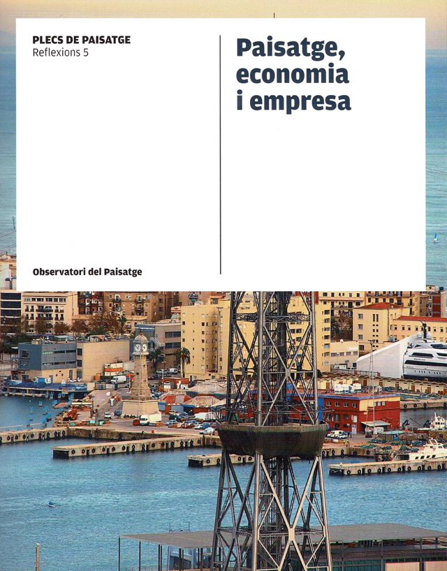 Portada llibre Paisatge, economia i empresa